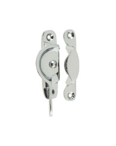 Frelan Narrow Fitch Fastener Polished Chrome 65mm JV89NPC