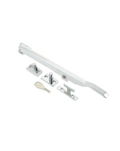 Frelan Modern Lockable Casement Stay 257.50mm Polished Chrome JW77LPC