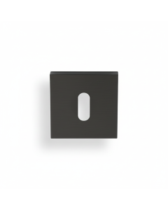 Lock Profile Push-On Square Rose Escutcheon Anthracite K1103SQANT Carlisle Brass