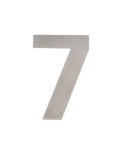 Frelan Concealed Fixing Numerals 150mm JNSS-7 Satin Stainless Steel