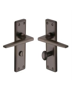 Heritage Brass KEN6830-MB Door Handle for Bathroom Kendal Design Matt Bronze finish