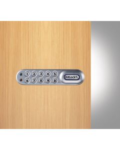 CODELOCKS KL1000 Classic Electronic Kitlock Cabinet Lock Silver Grey Left Hand