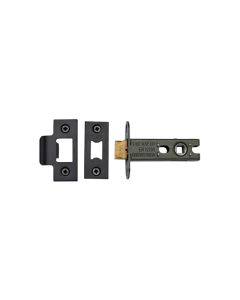 M.Marcus CE Heavy Duty Tubular Latch 3" 76mm  Matt Black Finish LAL0137-BLK