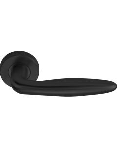 FORMANI BASICS LB18H sprung door handle on rose PVD gunmetal