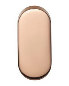 FORMANI BASICS LBB32 oval blank escutcheon PVD polished copper