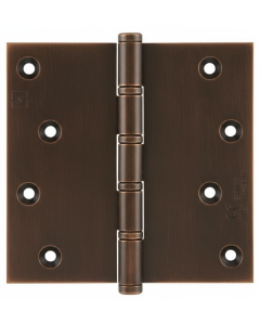 Simonswerk 1560CE Ball Race Brass Butt Projection Hinges CE marked FD30 fire rated 100mm x 100mm c/w Screws Imitation Bronze