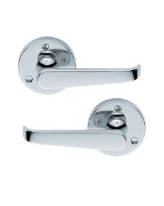 Carlisle Brass M32CP Victorian - Lever On Round Rose Polished Chrome
