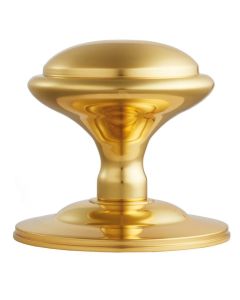 Carlisle Brass M61 Victorian - Centre Door Knob (Round) Polished Brass