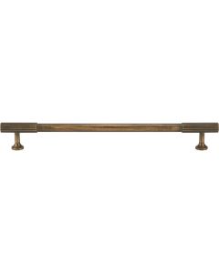 Acre & Clutton Oakridge Linear Solid Brass Cabinet Handle, 224mm Center-to-Center, 264mm Overall, Antique Brass
