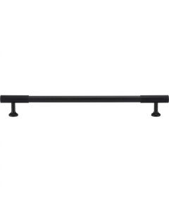 Acre & Clutton Oakridge Linear Solid Brass Cabinet Handle, 224mm Center-to-Center, 264mm Overall, Matt Black