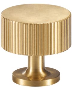 Acre & Clutton Oakridge Linear Solid Brass Cabinet Knob 28mm Satin Brass