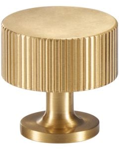 Acre & Clutton Oakridge Linear Solid Brass Cabinet Knob 35mm Satin Brass