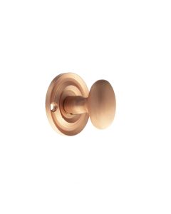 Old English Solid Brass Oval WC Turn and Release - Urban Satin Copper OEOWCUSC