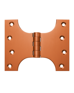 Simonswerk P0560 Unwashered Brass Parliament Hinges 101.6mm x 75mm x 127mm c/w Screws Copper Plated