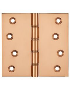 Simonswerk P1260 Double Phosphor Bronze Washered Brass Butt Projection Hinge 100mm x 100mm c/w Screws Copper Plated