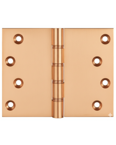 Simonswerk P1262 Double Phosphor Bronze Washered Brass Butt Hinge 100mm x 125mm c/w Screws Copper Plated
