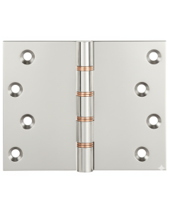 Simonswerk P1262 Double Phosphor Bronze Washered Brass Butt Projection Hinge 100mm x 125mm c/w Screws Polished Chrome