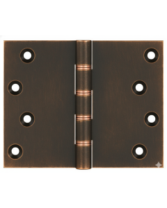 Simonswerk P1262 Double Phosphor Bronze Washered Brass Butt Projection Hinge 100mm x 125mm c/w Screws Imitation Bronze