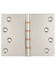 Simonswerk P1262 Double Phosphor Bronze Washered Brass Butt Projection Hinge 100mm x 125mm c/w Screws Polished Nickel
