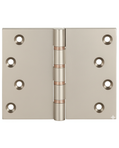 Simonswerk P1262 Double Phosphor Bronze Washered Brass Butt Projection Hinge 100mm x 125mm c/w Screws Pearl Nickel