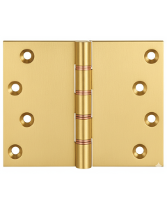 Simonswerk P1262 Double Phosphor Bronze Washered Brass Butt Projection Hinge 100mm x 125mm c/w Screws Satin Brass