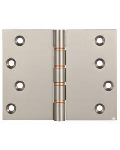 Simonswerk P1262 Double Phosphor Bronze Washered Brass Butt Projection Hinge 100mm x 125mm c/w Screws Satin Nickel