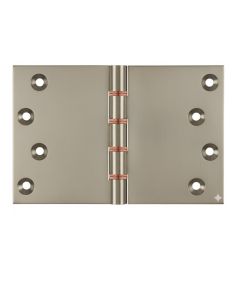 Simonswerk P1264 Double Phosphor Bronze Washered Brass Butt Hinge 100mm x 150mm c/w Screws Antique Nickel