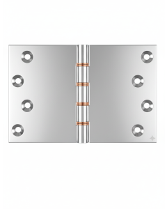 Simonswerk P1264 Double Phosphor Bronze Washered Brass Butt Hinge 100mm x 150mm c/w Screws Polished Chrome