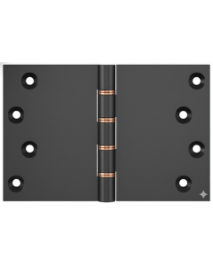 Simonswerk P1264 Double Phosphor Bronze Washered Brass Butt Hinge 100mm x 150mm c/w Screws Midnight