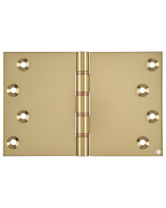 Simonswerk P1264 Double Phosphor Bronze Washered Brass Butt Hinge 101.6mm x 150mm c/w Screws Satin Brass