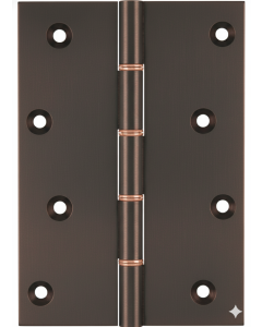 Simonswerk P1285 Double Phosphor Bronze Washered Brass Butt Hinge 152.4mm x 100mm c/w Screws Copper Bronze