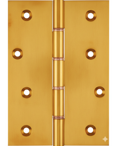 Simonswerk P1285 Double Phosphor Bronze Washered Brass Butt Hinge 152.4mm x 100mm c/w Screws Honeycombe