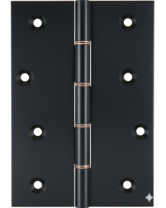 Simonswerk P1285 Double Phosphor Bronze Washered Brass Butt Hinge 152.4mm x 100mm c/w Screws Midnight