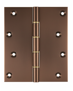 Simonswerk P1295 Double Phosphor Bronze Washered Brass Butt Hinge 152.4mm x 125mm c/w Screws Copper Bronze