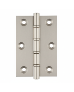 Simonswerk P1510 Ball Race Brass Butt Hinges 76.2mm x 50mm c/w Screws Pearl Nickel