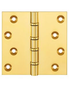 Simonswerk P1560 Ball Race Brass Butt Projection Hinges 100mm x 100mm c/w Screws Self Colour