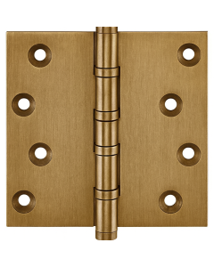 Simonswerk P1560 Ball Race Brass Butt Projection Hinges 100mm x 103mm c/w Screws Antique Brass