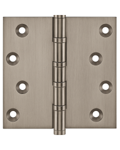 Simonswerk P1560 Ball Race Brass Butt Projection Hinges 100mm x 103mm c/w Screws Antique Nickel