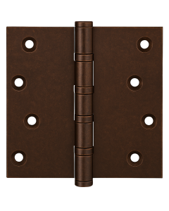 Simonswerk P1560 Ball Race Brass Butt Projection Hinges 100mm x 103mm c/w Screws Imitation Bronze