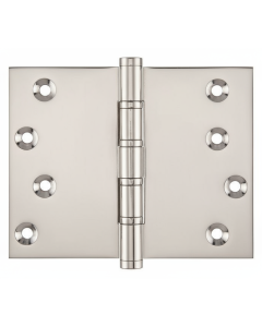 Simonswerk P1562 Ball Race Brass Butt Projection Hinges 101.6mm x 127mm c/w Screws Polished Nickel