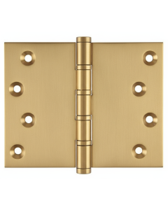 Simonswerk P1562 Ball Race Brass Butt Projection Hinges 101.6mm x 127mm c/w Screws Satin Brass