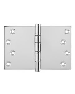 Simonswerk P1564 Ball Race Brass Butt Projection Hinges 101.6mm x 152mm c/w Screws Polished Chrome