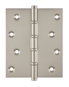 Simonswerk P1575 Ball Race Brass Butt Projection Hinges 127mm x 100mm c/w Screws Pearl Nickel