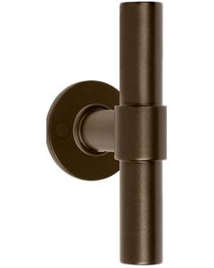 FORMANI ONE PBT20XL/50 solid double sprung door handle on rose bronze