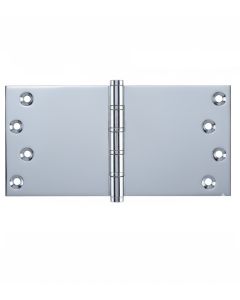 Simonswerk P1566 Ball Race Brass Butt Projection Hinges 101.6mm x 203mm c/w Screws Polished Chrome