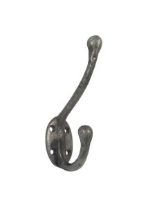 Frelan PEW77 Hat & coat hook 125mm PEW77 Pewter
