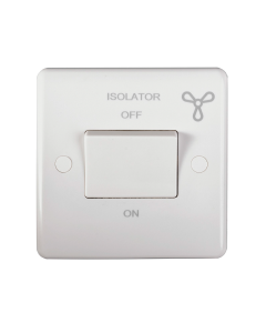 Eurolite Pl3042 Enhance White Plastic 10A 4 Gang 2 Way Switch