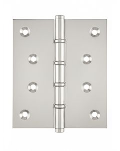 Simonswerk P1575 Ball Race Brass Butt Projection Hinges 127mm x 100mm c/w Screws Polished Nickel