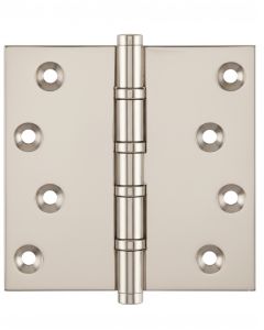 Simonswerk P1560 Ball Race Brass Butt Projection Hinges 100mm x 103mm c/w Screws Polished Nickel