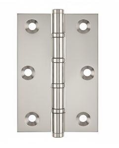 Simonswerk P1510 Ball Race Brass Butt Hinges 76.2mm x 50mm c/w Screws Polished Nickel